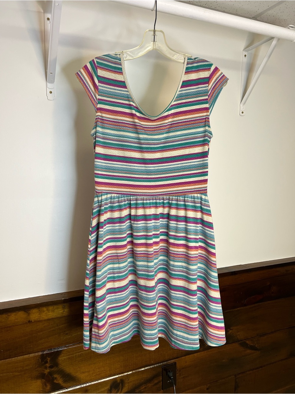 Xhilaration Striped Summer Dress-‎ M